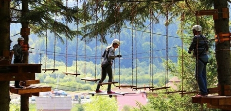 Entrance ticket to the rope park «S-Park»