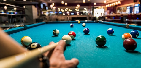 2 hours of playing billiards in club «Atmosphere»