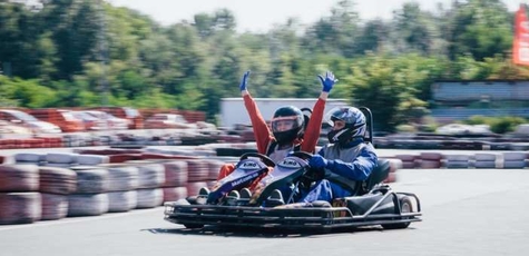 30% discount on go-karting in the «Blockbuster»