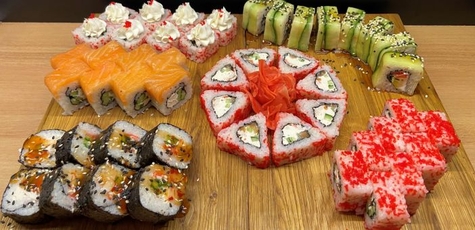 Скидка 50% на суши-сеты от «Sushi Zone»