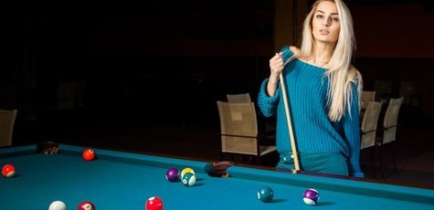 Скидка на 2 или 3 часа игры в бильярд