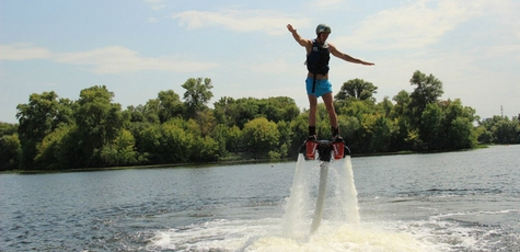 Знижка на політ на флайборді від «FlyBoard Kiev»