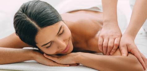 Back, neck and hand massage at the «Anti Age»