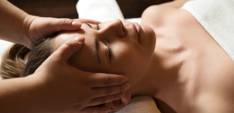 Up to 5 sessions of face and neck massage