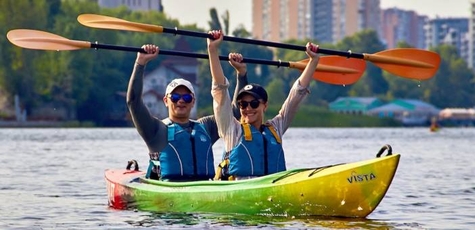 2 години прокату каяків і SUP-бордів від «Каяк Центр»