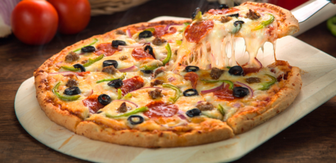 50% discount on all pizza menus from «Freshtime»