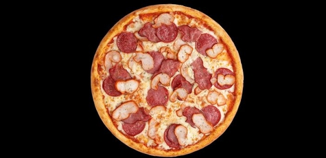Скидка 50% на мясную пиццу от «PizzaHub»