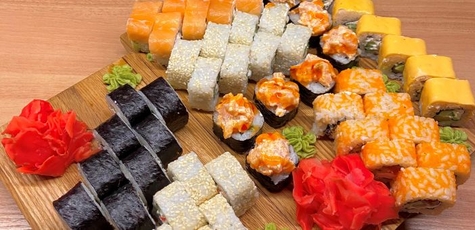 Скидка 50% на суши-сеты от «Sushi Zone»
