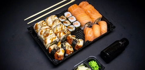 Скидка 40% на все суши-сеты от «Godzilla Sushi»