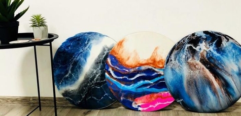 Мастер-класс «Resin Art» от студии «Artscrim» 