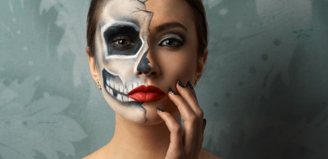 Halloween Themed Makeup by Irina Lesova