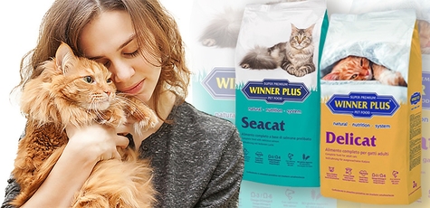 Dry Premium Food for Cats from «Winner Plus»