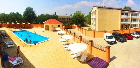 Отдых в отеле «Лагуна» в поселке Лазурное!