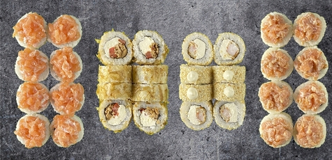 Знижка 40% на суші-сети від служби «Wasabi»