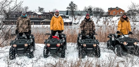Up to 2 Hours of ATV Rental from «Kvadro Novik»