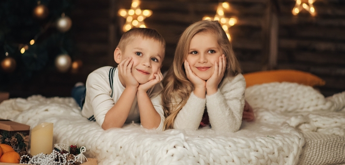 

Новорічна фотосесія у фотостудії «LuckyStudio»