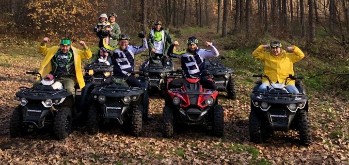 

До 2 годин прокату квадроциклів від «Grizzly Club»