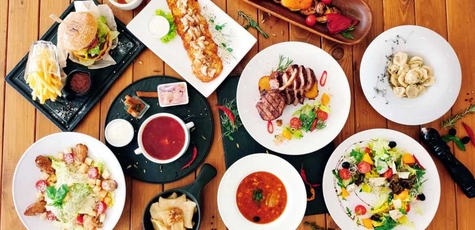 Скидка 40% на всё меню кухни в ресторане «Ti-Art»