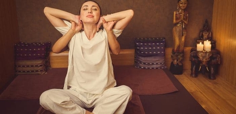 Thai massage at «Ananta Bali Spa»
