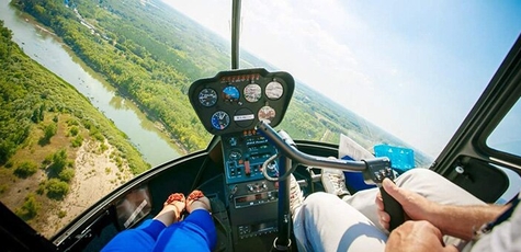 Discount for a helicopter flight from GoodFly