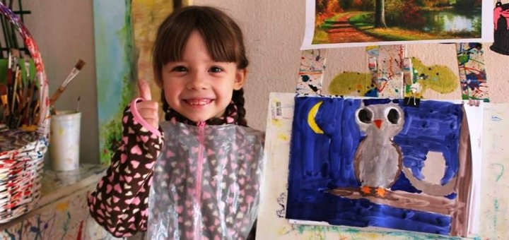 Акція на До 8 занять живописом для дітей у «Безмежність» від Pokupon - 2
