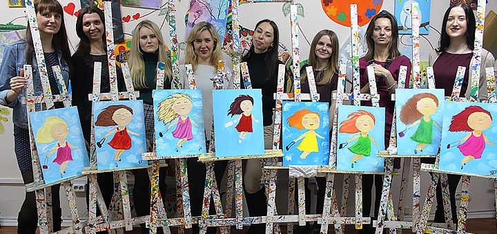 Акція на До 8 занять живописом для дітей у «Безмежність» від Pokupon - 4