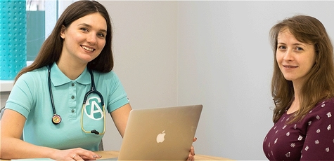 Консультация терапевта в «Studio Dr. Anhelina»