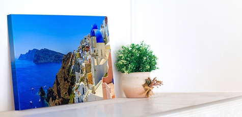 Printing images on canvas from "Poziton"