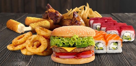 Знижка 40% на меню кухні в «Burger Sushi Point»