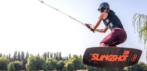 Катание на вейкборде в «Red monkey wake park»