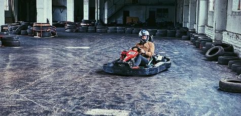 Знижка 40% на заїзди на картингу «Drift Karting»