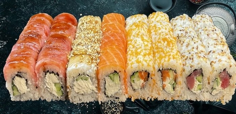 Скидка 60% на суши-сеты в «Beer & Sushi»
