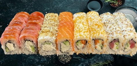 Скидка 60% на суши-сеты от доставки «Only Sushi» 