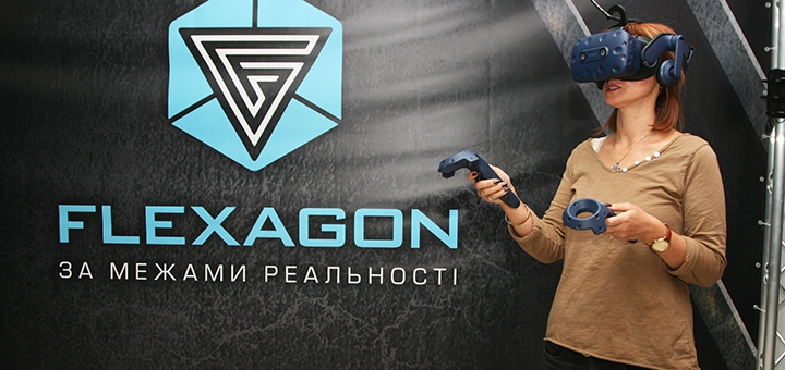 Акція на 1 година гри або VR квесту у клубі «Flexagon» від Pokupon - 2