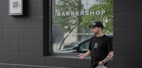 Men's Haircut and Beard Trim at Sharp