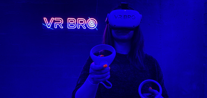 Акція на Година гри в VR тир або симулятор польоту в VR BRO від Pokupon - 13
