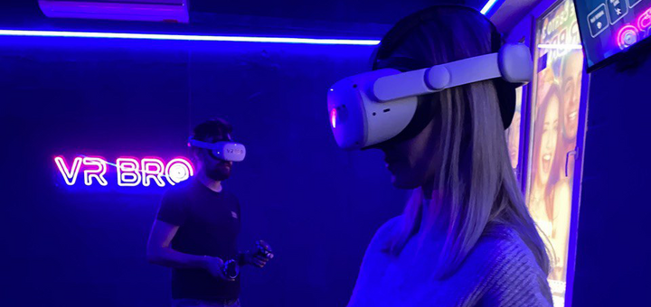Акція на Година гри в VR тир або симулятор польоту в VR BRO від Pokupon - 18