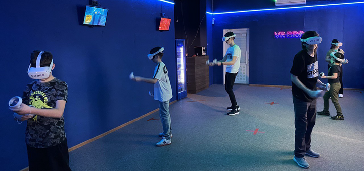 Акція на Година гри чи квест віртуальної реальності VR BRO від Pokupon - 3
