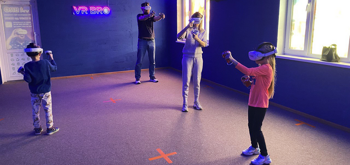 Акція на Година гри чи квест віртуальної реальності VR BRO від Pokupon - 5