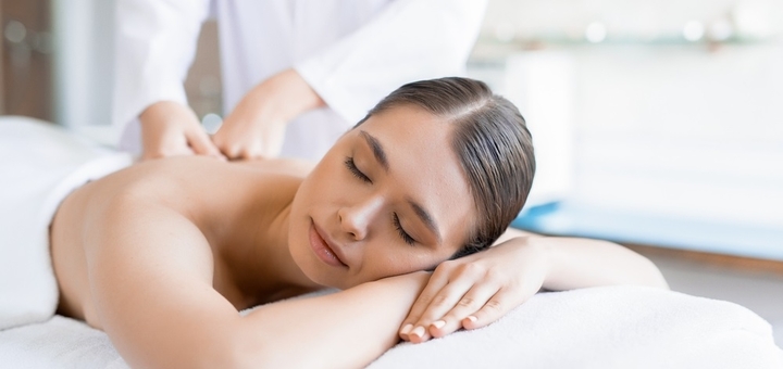 Акція на До 5 сеансів масажу спини в салоні «Happy Body» від Pokupon