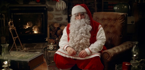 New Year's video greeting St. Nicholas  or Santa