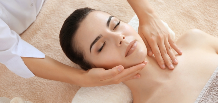 Акція на До 7 сеансів лімфодренажного масажу обличчя від Pokupon
