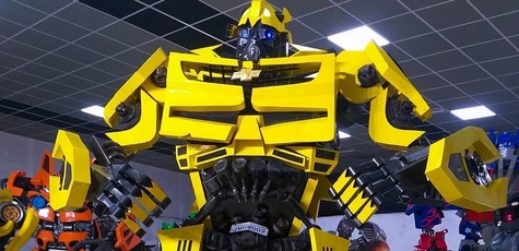 50% Discount on Exhibition of Transforming Robots