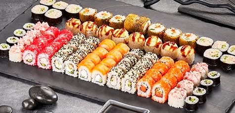 55% Discount on the Corporate Deluxe Sushi Set 