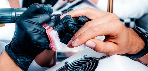 Men's Manicure and Pedicure at Beauty Bar Flamingo