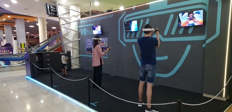 Up to 60 minutes of VR gaming at VRhub