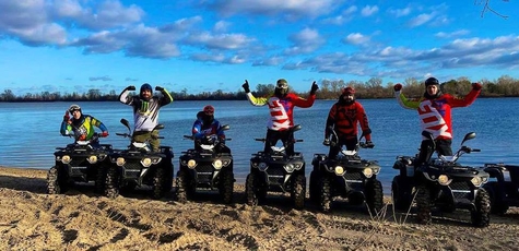 Up to 2 Hours of ATV Rental from «Kvadro Obolon»