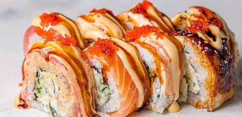 Скидка 40% на все меню кухни от «Pick Up Sushi»