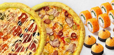 40% discount on pizza sets from Sushi Story