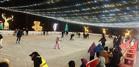 Discount on ice rink tickets at «Ice Land»